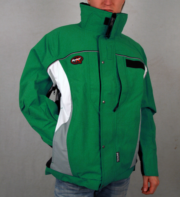 Hip length insulated jacket