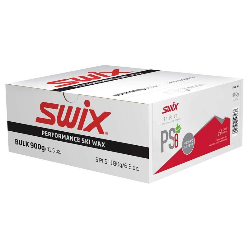 SWIX PS8 Red, -4°C/+4°C, 900g