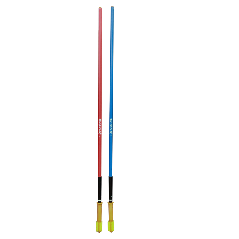 Blue 31mm metal Flex pole: 172cm shaft w/ Xbase