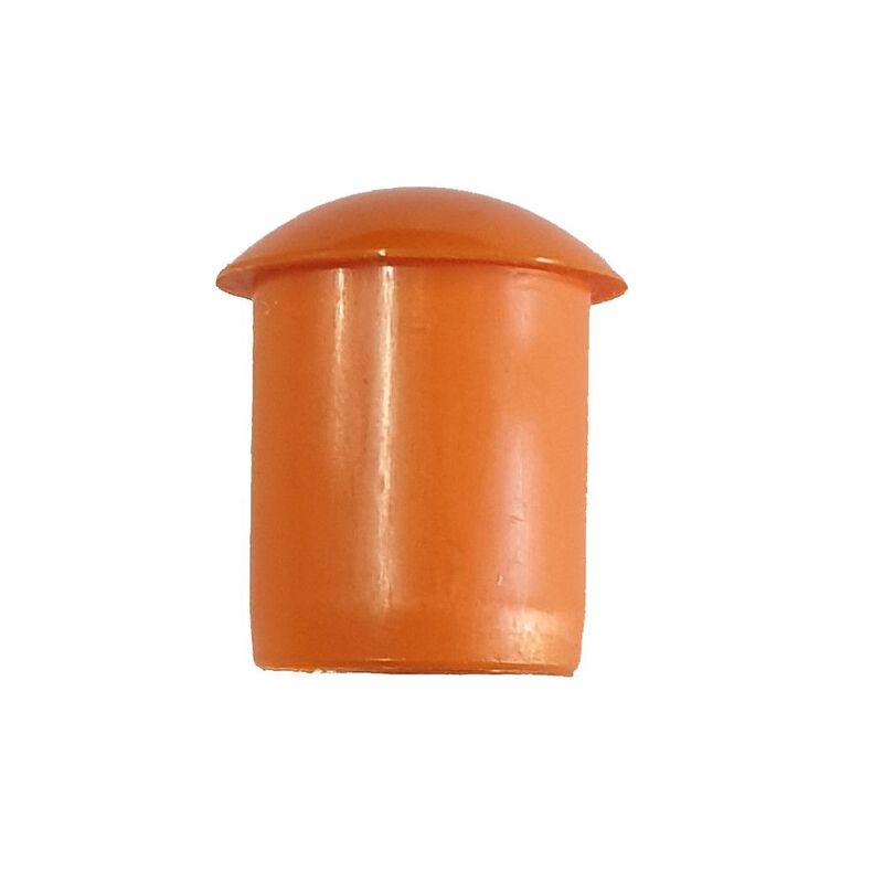 Orange TPU top cap for 27mm shafts (Soft)