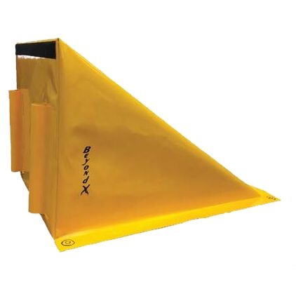 Timing protective wedge 80Lx50Wx50H with welded fabric cover