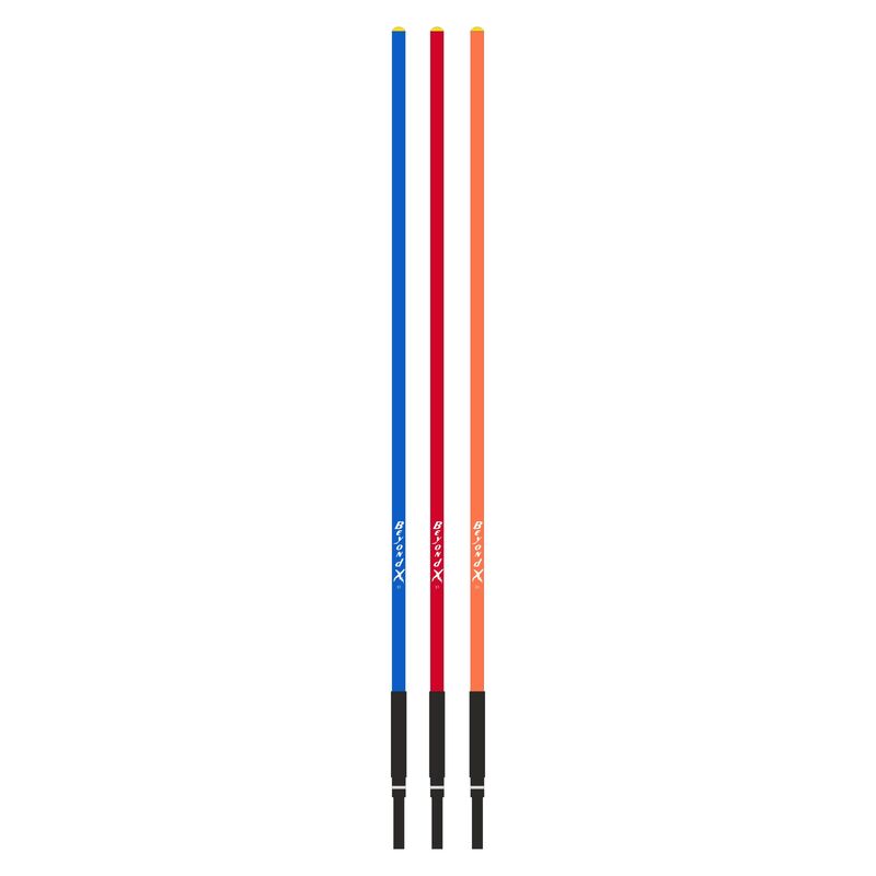 Blue 31mm ø shaft with hinge (no base)