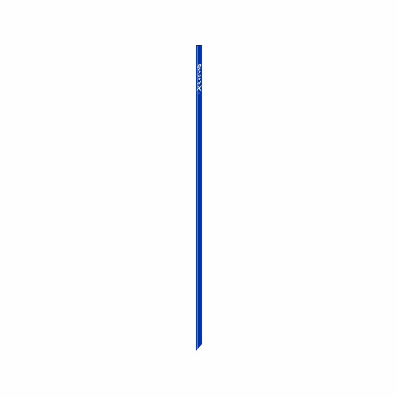 PC 31mm 160cm long polyfence pole, (printed) Blue