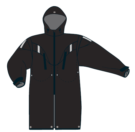 Long storm coat