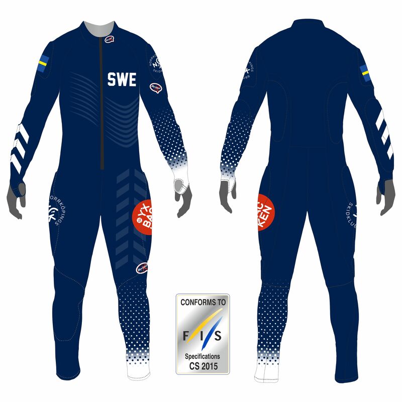 Norrköping GS FIS suit, Slim fit