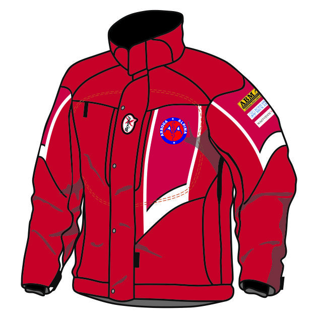 V376b Arboga , Kids Hip length insulated jacket.