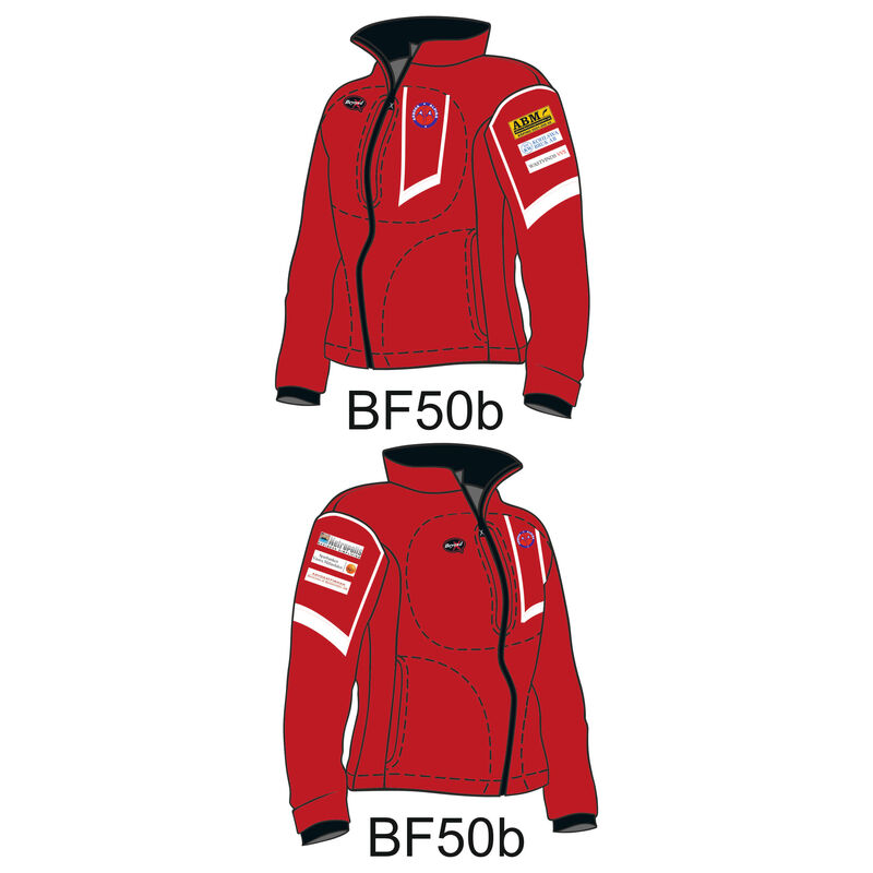 BF50b Arboga softshell racejacka, Träningsgrupp