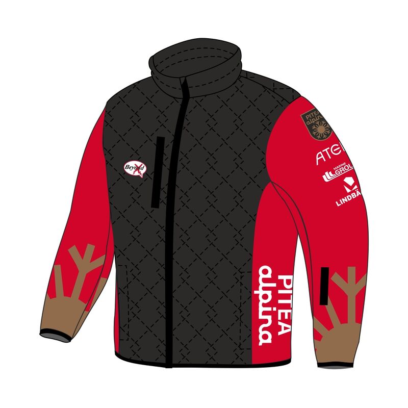 Q80b Quilted jacket, Kids Piteå