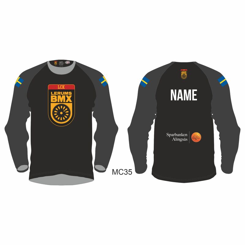 Lerums BMX Klubbtröja, Slim fit