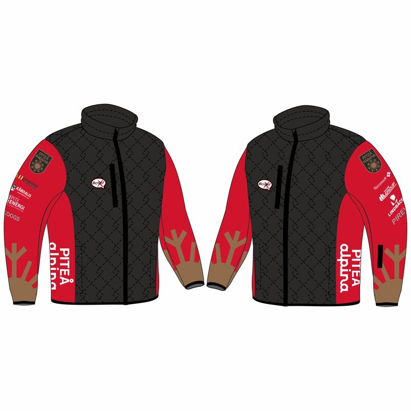 Q80b Quilted jacket, Kids Piteå
