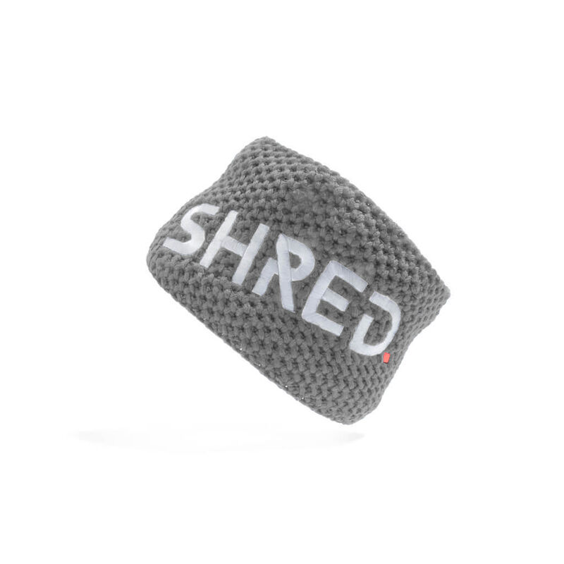 SHRED. HEAVY KNITTED HEADBAND GREY