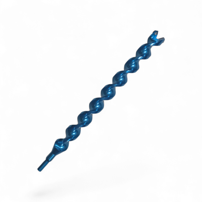 ALU. Drill Bit 38mm ø x 45cm, Cobra Head, Blue