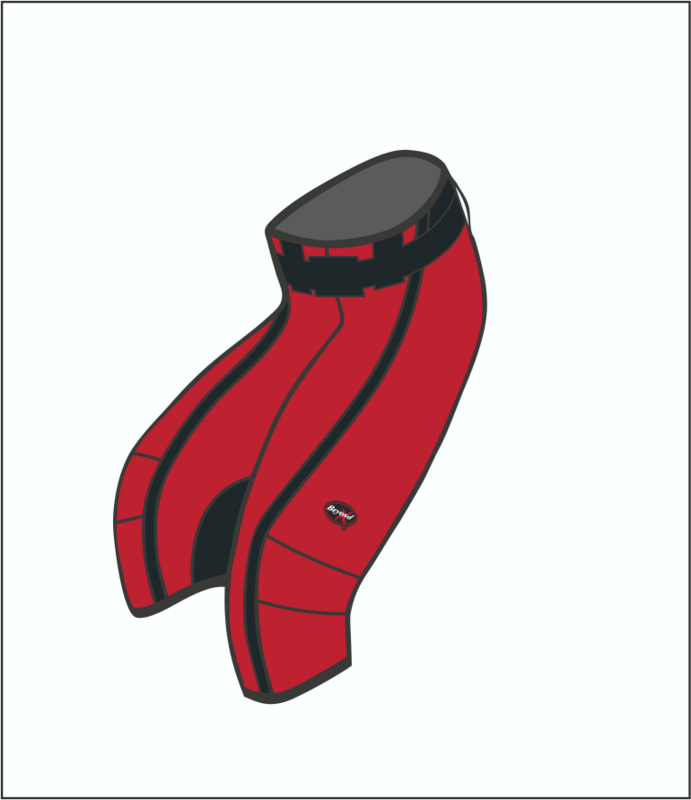 SoftShell shorts covering knee