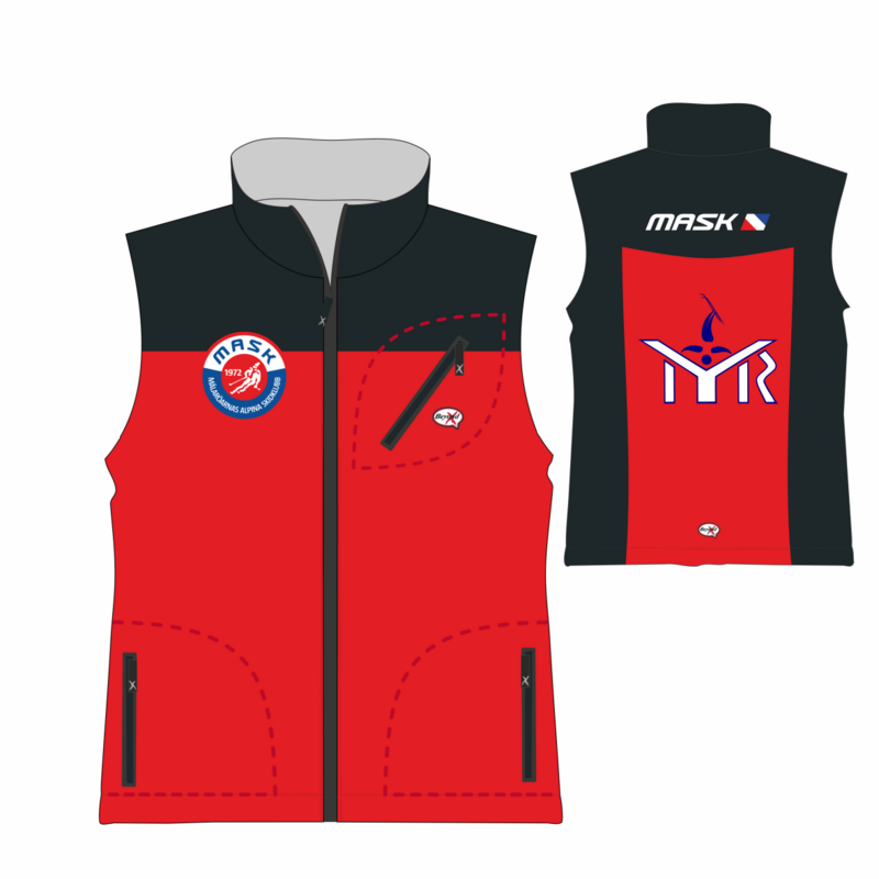 BF49b SoftShell vest, MASK