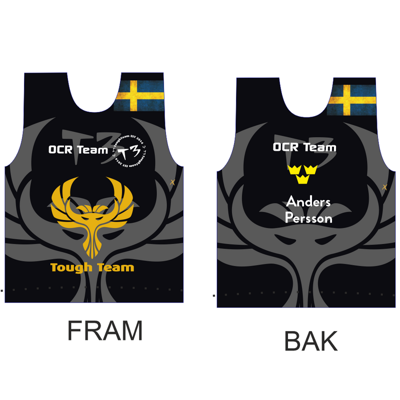 T3 OCR,Svart BIB SWE558