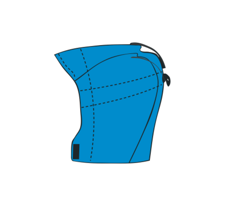 B292  Bk Optional add-on-hood, isolated,