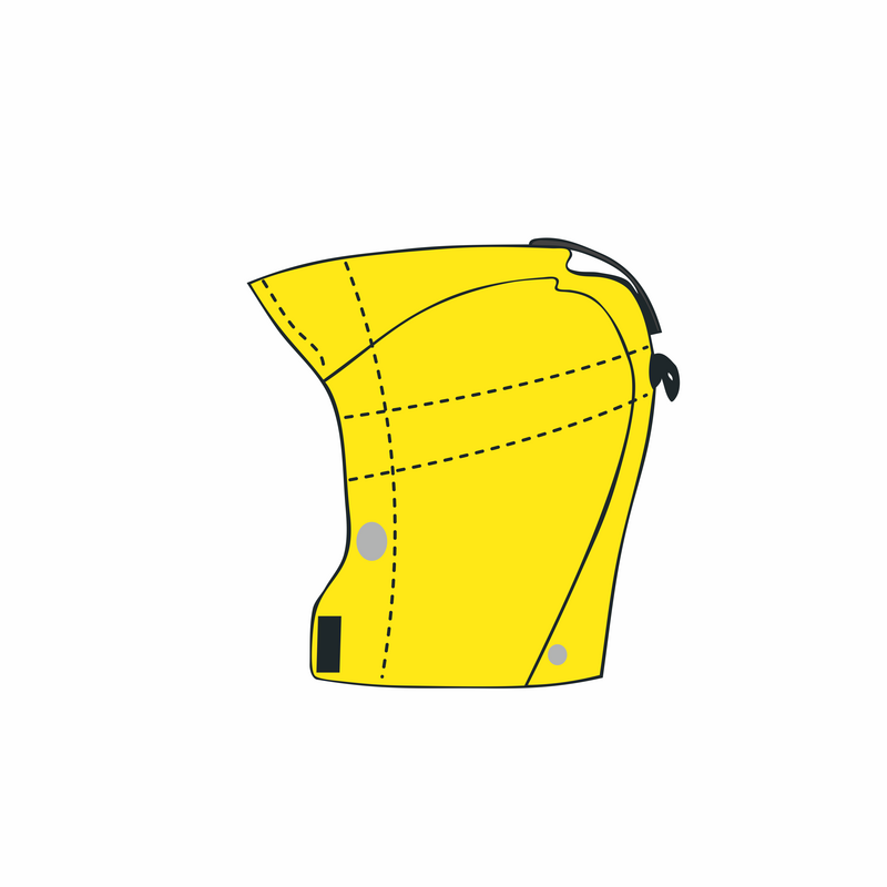 Add-on hood insulated