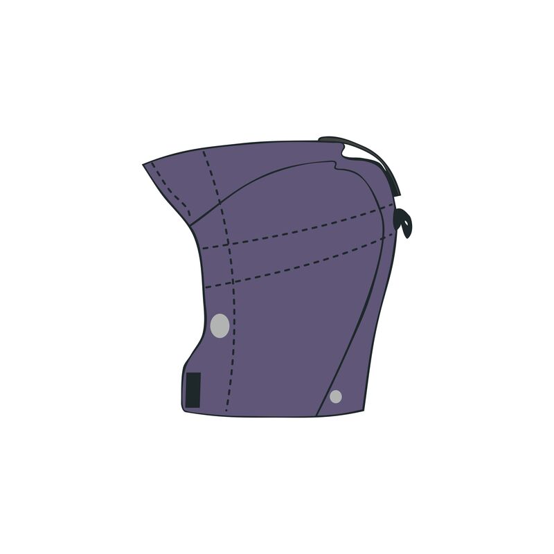 Add-on hood insulated