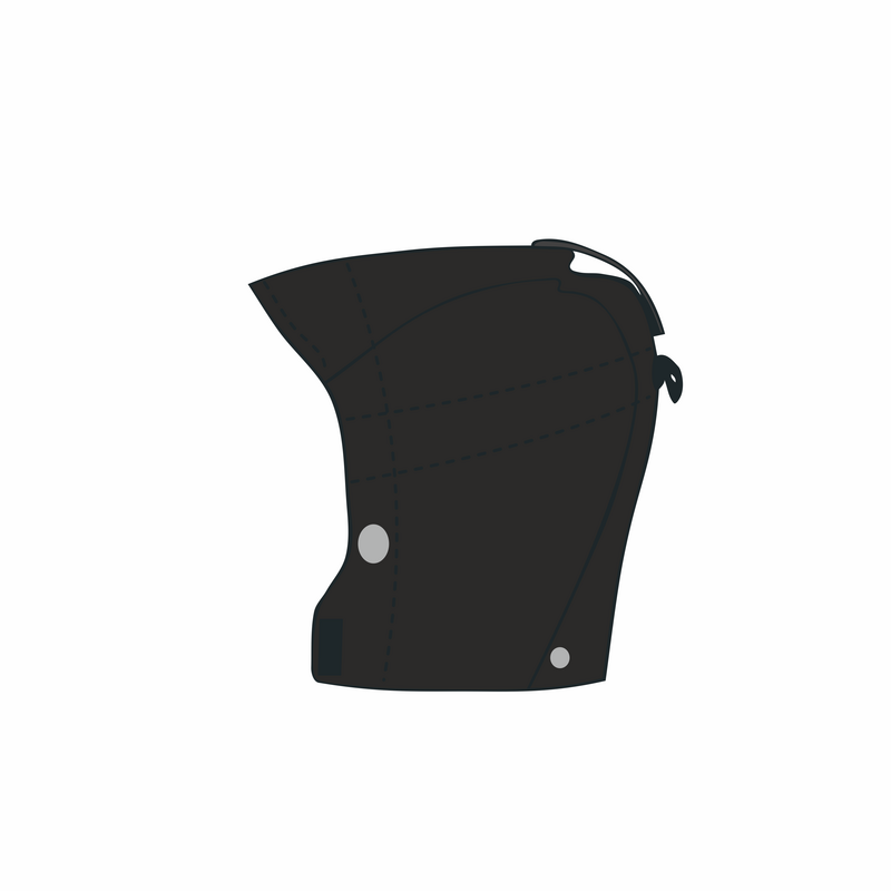 Add-on hood insulated