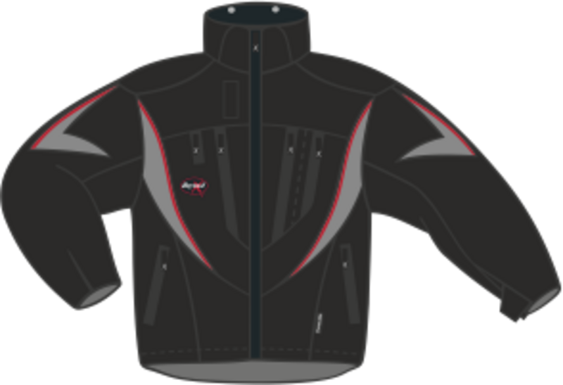 Hip length insulated jacket