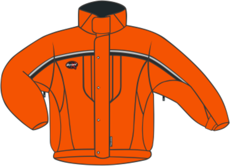 Hip length insulated jacket