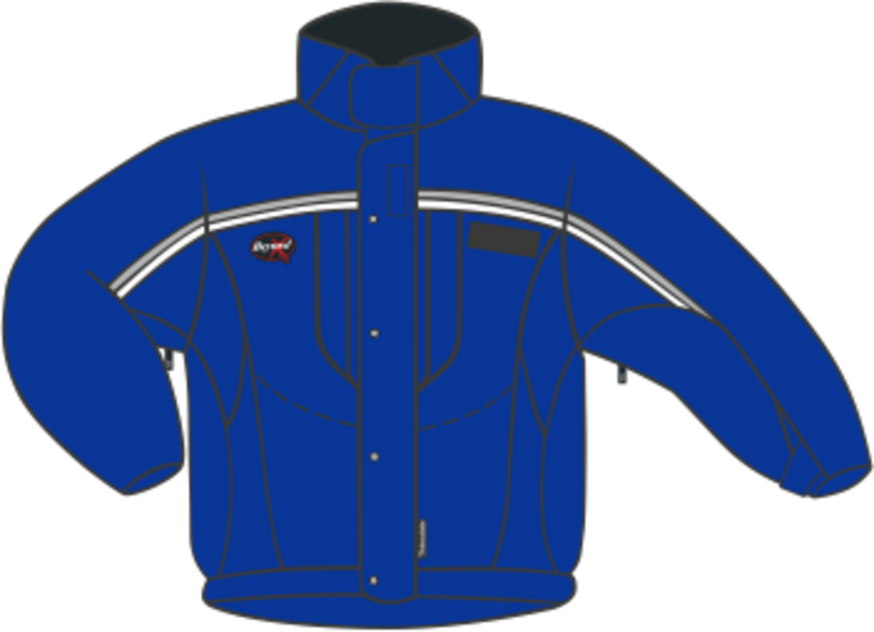 Hip length insulated jacket