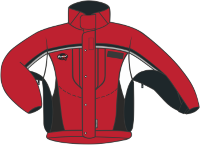 Hip length insulated jacket