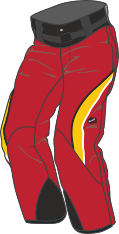 Side-zip insulated pants