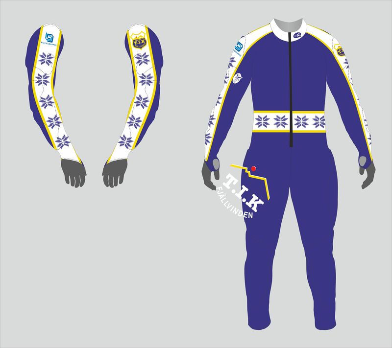 BR37 Tärnaby GS Fis Suit, BLUE CP1575