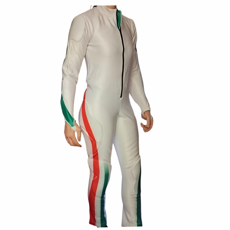 GS FIS suit, digital printed, with padding, L