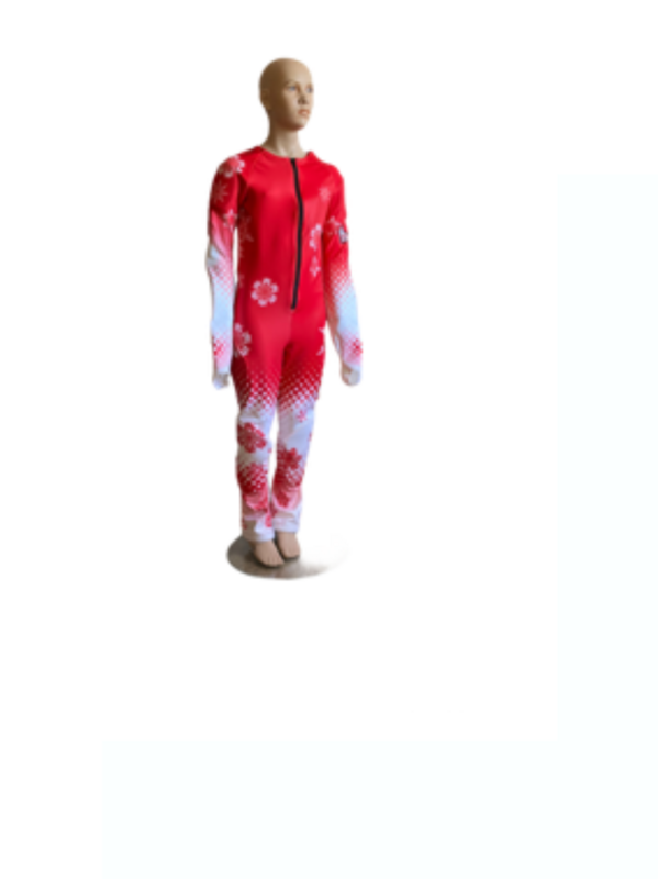 Digital print GS suit. No-FIS, Low-Pill Slimfit