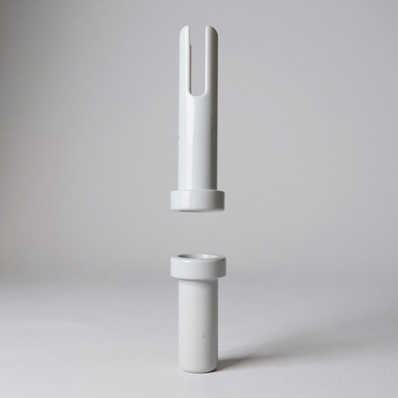 Over & under PA connector tube for X-Flex hinges