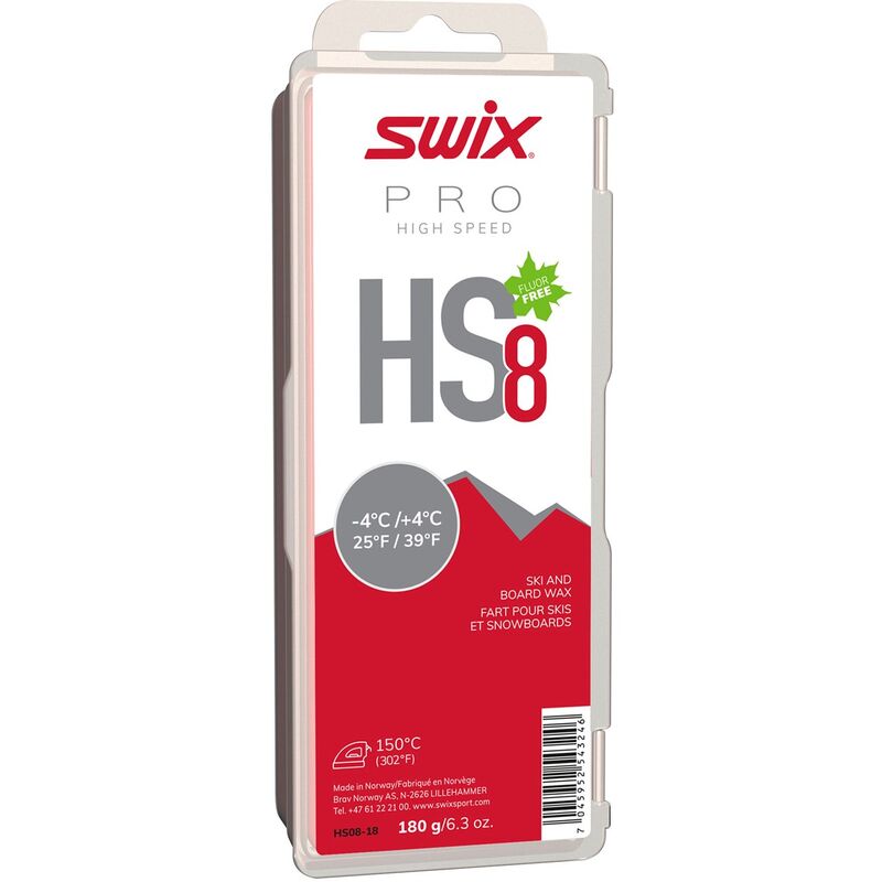 SWIX HS8 Red, -4°C/+4°C, 180g