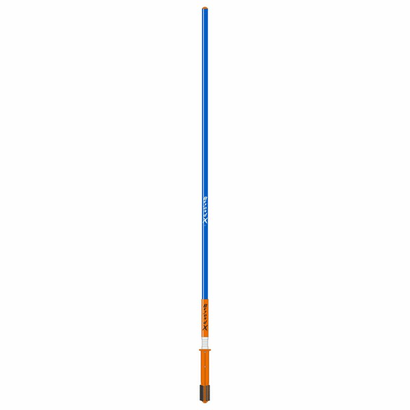 Blue 31mm Reinforced Plastic Flex pole: 178cm shaft w/ Xbase