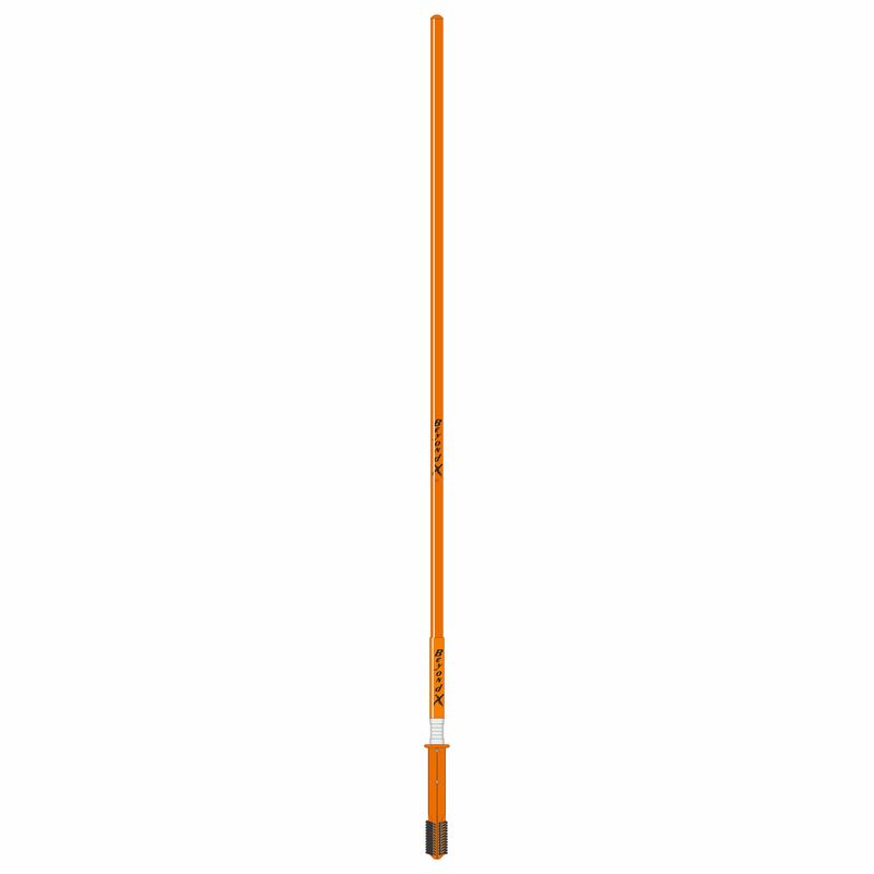Orange 31mm Reinforced Plastic Flex pole: 178cm shaft w/ Xba