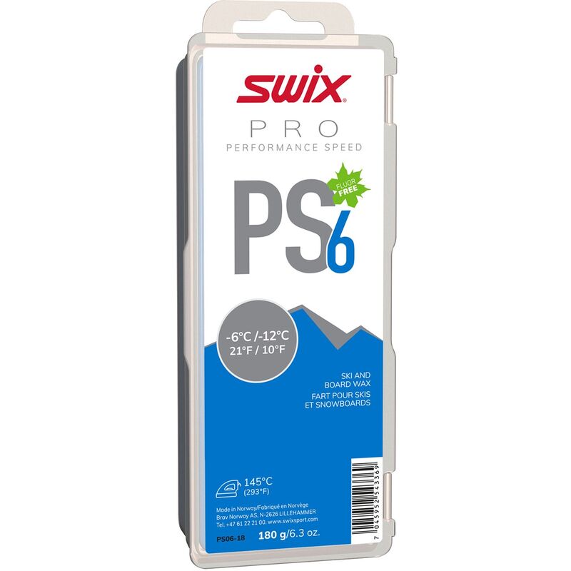 SWIX PS6 Blue, -6°C/-12°C, 180g