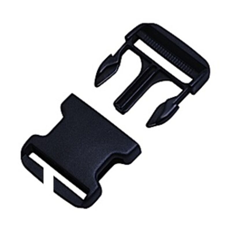 Replacement slotted 50mm plastic safety mattress buckle