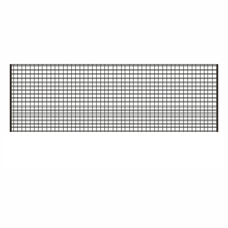 Zip-on Black Polyfence section 0.8x2.5m