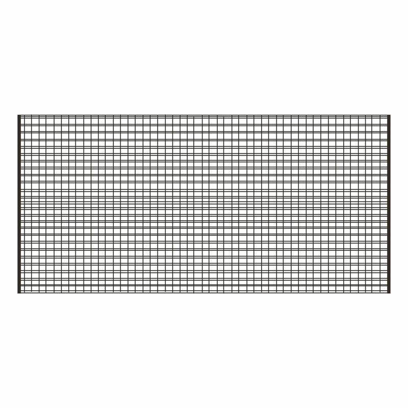 Zip-on Black Polyfence section 1.2m high, 2.5m long.